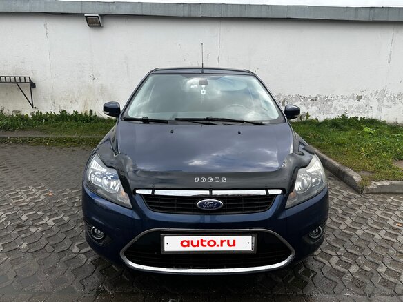 2009 Ford Focus II Рестайлинг, синий, 500000 рублей - вид 1