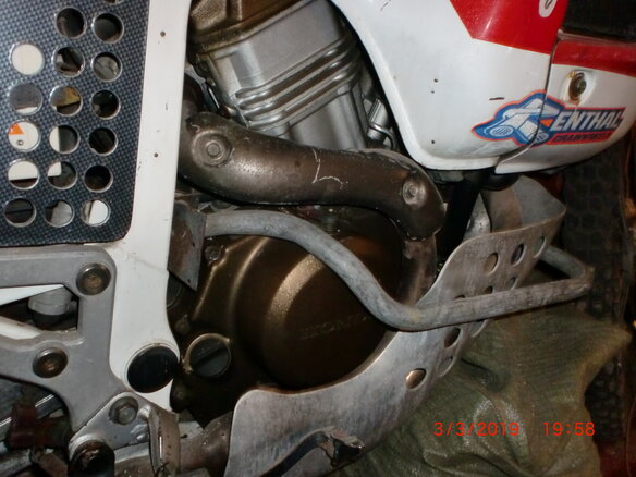 1990 Honda XRV 750 Africa Twin, белый, 300000 рублей - вид 10
