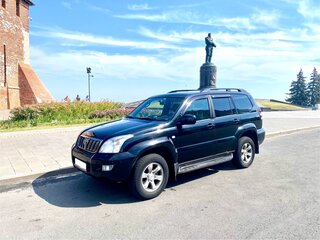 2008 Toyota Land Cruiser Prado 5-speed 120 Series Рестайлинг, чёрный, 2500000 рублей, вид 3