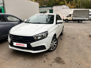 2021 Lada (ВАЗ) Vesta CNG I, белый, 900000 рублей, вид 4