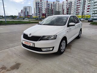 2014 Skoda Rapid I, белый, 900000 рублей, вид 2