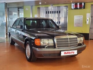 1991 Mercedes-Benz S-Класс 560 II (W126) Рестайлинг, чёрный, 6000000 рублей, вид 1