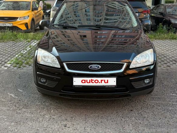 2007 Ford Focus II, чёрный, 335000 рублей - вид 1