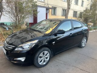 2016 Hyundai Solaris I Рестайлинг, чёрный, 1200000 рублей, вид 1