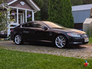 2008 Jaguar XF I, чёрный, 1250000 рублей, вид 3