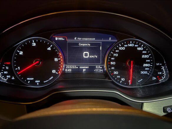 2018 Audi Q7 II (4M), чёрный, 3850000 рублей - вид 6