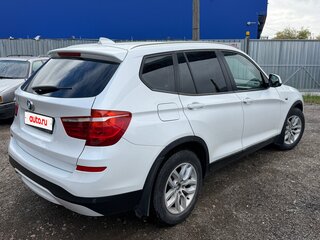 2016 BMW X3 20d xDrive II (F25) Рестайлинг, белый, 2180000 рублей, вид 4