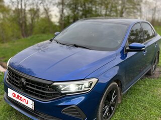 2020 Volkswagen Polo VI, синий, 1550000 рублей, вид 1