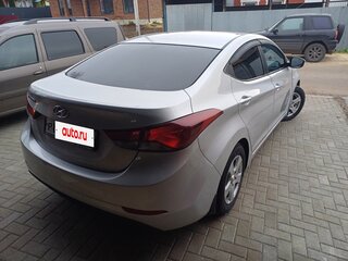 2014 Hyundai Elantra V (MD) Рестайлинг, серебристый, 899900 рублей, вид 3