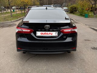 2020 Toyota Camry VIII (XV70), чёрный, 3500000 рублей, вид 4