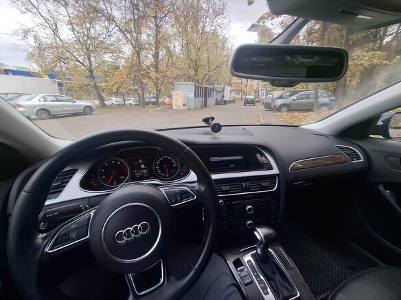 2015 Audi A4 IV (B8) Рестайлинг, чёрный, 1800000 рублей - вид 9