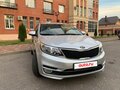 2016 Kia Rio III Рестайлинг, серебристый - вид 1