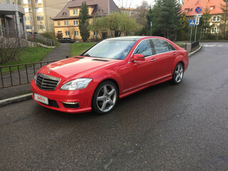 2008 Mercedes-Benz S-Класс 320 Long V (W221), красный, 3500000 рублей, вид 1