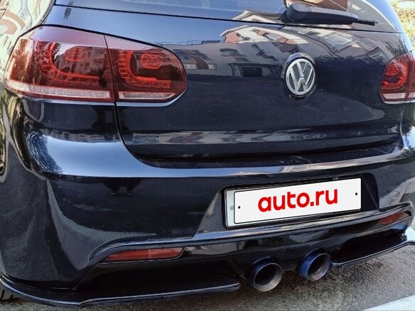 2011 Volkswagen Golf VI, синий, 1190000 рублей - вид 8