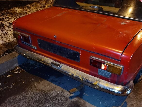 1986 Lada (ВАЗ) 21013, красный, 100000 рублей - вид 3