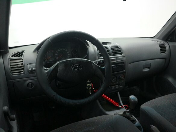 2006 Hyundai Accent ТагАЗ II, серебристый - вид 7