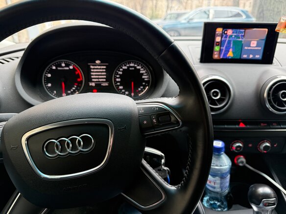 2013 Audi A3 III (8V), коричневый, 1200000 рублей - вид 7