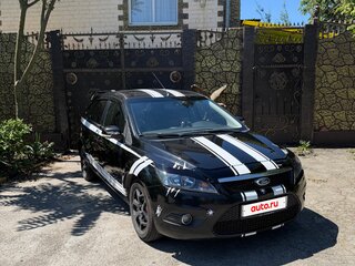 2008 Ford Focus II Рестайлинг, чёрный, 499000 рублей, вид 4