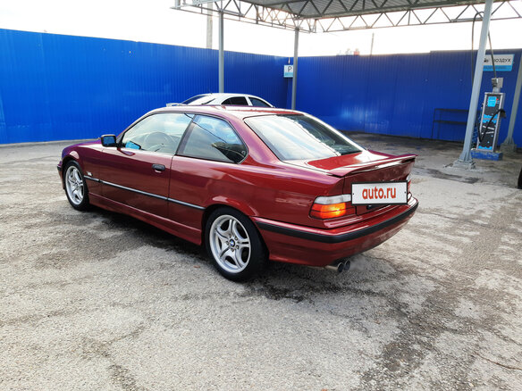 1992 BMW 3 серии 320i III (E36), красный - вид 10