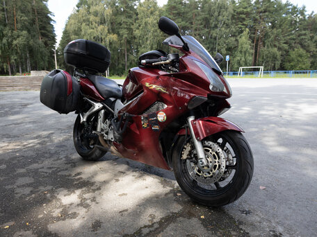 2006 Honda VFR 800, пурпурный, 550000 рублей, вид 1