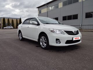 2012 Toyota Corolla X (E140, E150) Рестайлинг, белый, 820000 рублей, вид 4