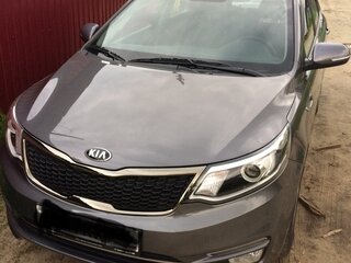 2017 Kia Rio III Рестайлинг, серый, 1100000 рублей, вид 3