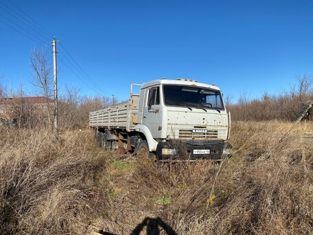 2004 КамАЗ 65117, серый, 600000 рублей, вид 1
