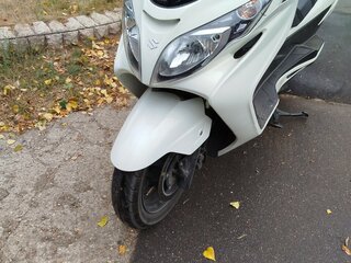 2013 Suzuki Burgman (SkyWave) 400, белый, 350000 рублей, вид 2