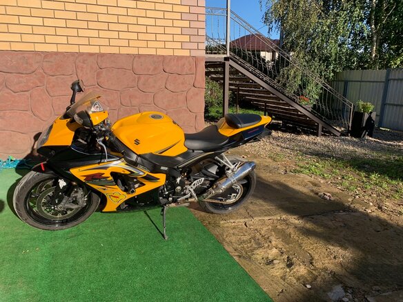 2007 Suzuki GSX-R 1000, жёлтый, 800000 рублей - вид 4