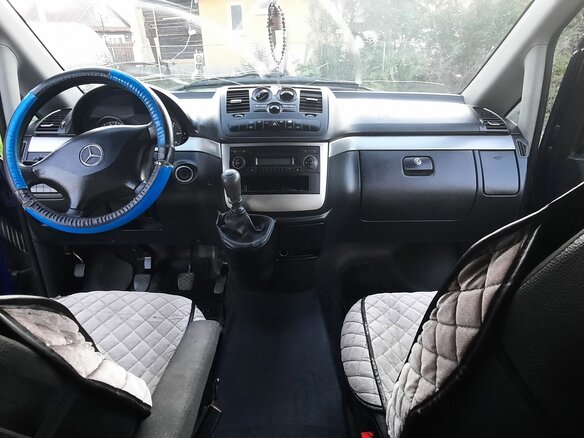 2012 Mercedes-Benz Vito 111 CDI L1 II (W639) Рестайлинг, синий - вид 22