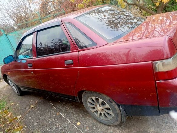 1999 Lada (ВАЗ) 2110, красный, 180000 рублей - вид 5