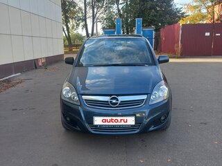 2011 Opel Zafira B Рестайлинг, синий, 780000 рублей, вид 1