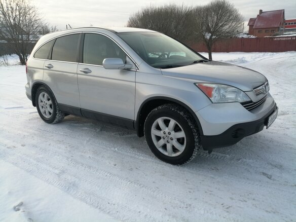 2008 Honda CR-V III, серебристый - вид 5
