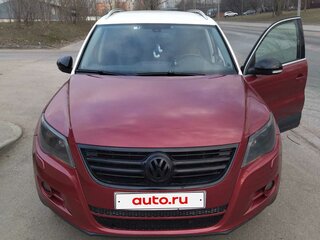 2009 Volkswagen Tiguan I, красный, 1500000 рублей, вид 2