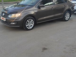 2019 Volkswagen Polo V Рестайлинг, коричневый, 835000 рублей, вид 5