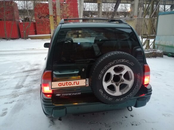 2001 Chevrolet Tracker II, зелёный - вид 6