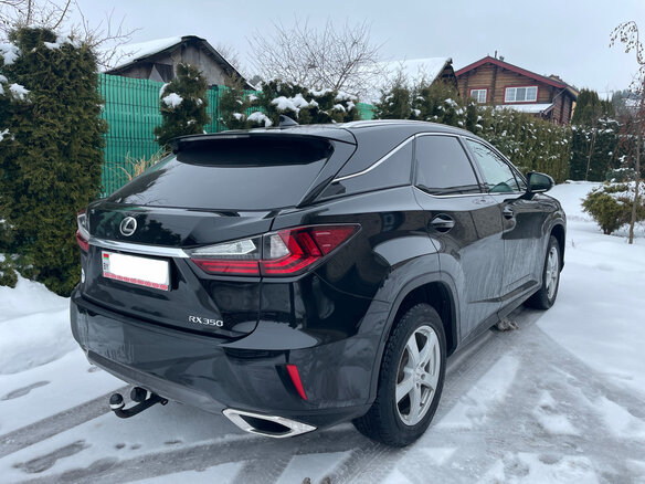 2016 Lexus RX 350 IV, чёрный, 4500000 рублей - вид 1