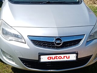 2011 Opel Astra J, серебристый, 850000 рублей, вид 1
