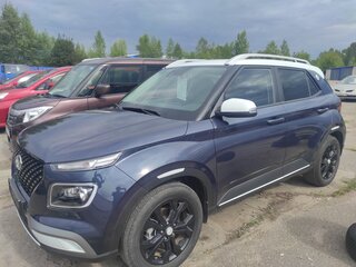 2021 Hyundai Venue I, синий, 2275000 рублей, вид 3