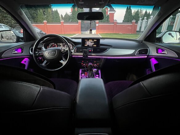 2015 Audi A6 IV (C7) Рестайлинг, чёрный, 1650000 рублей - вид 11