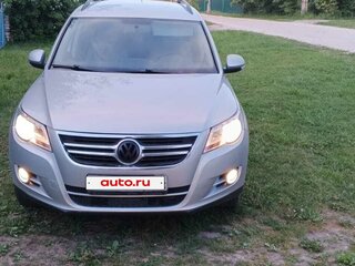 2011 Volkswagen Tiguan I, серебристый, 960000 рублей, вид 4