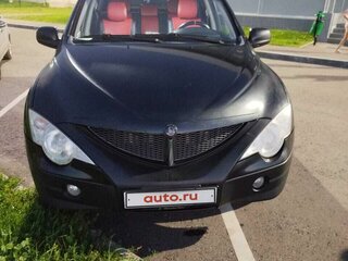 2008 SsangYong Actyon Sports I, чёрный, 550000 рублей, вид 1