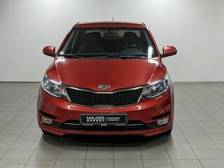 2017 Kia Rio III Рестайлинг, красный, 1090000 рублей, вид 2