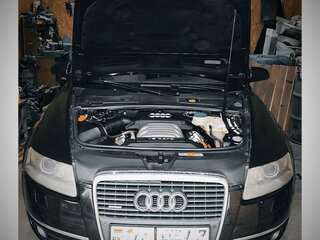 2006 Audi A6 III (C6), чёрный, 850000 рублей, вид 2