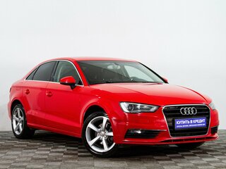 2013 Audi A3 III (8V), красный, 1269000 рублей, вид 1