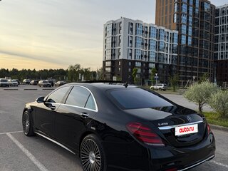 2018 Mercedes-Benz S-Класс 450 VI (W222, C217) Рестайлинг, чёрный, 4500000 рублей, вид 4
