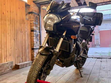 2007 Kawasaki Versys 650, чёрный, 410000 рублей, вид 4