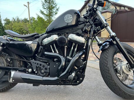 2010 Harley-Davidson Sportster 1200, чёрный, 1200000 рублей, вид 1