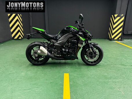 2017 Kawasaki Z 1000, зелёный, 1180000 рублей, вид 1