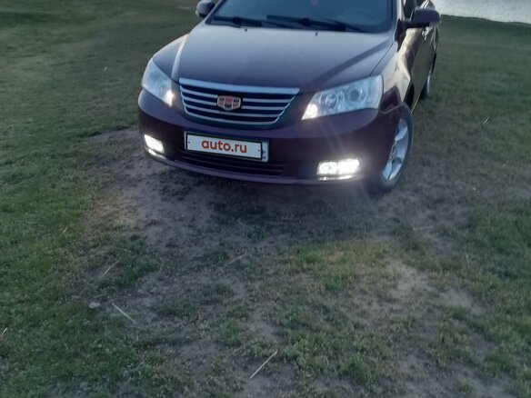 2012 Geely Emgrand, красный - вид 3